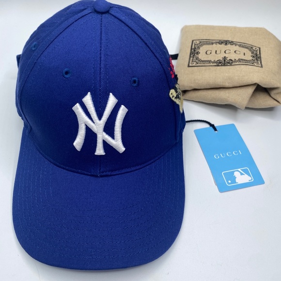 Gucci Other - Gucci Men’s Limited Edition Yankees Hat Color Navy Model 538565 AUTHENTIC NWT